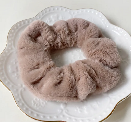 Chouchou Velours effet Peluche